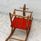 Cheval à bascule années 80