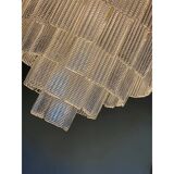 Lustre "diamant" en verre de Murano