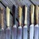 Lot de couteaux manche en corne
