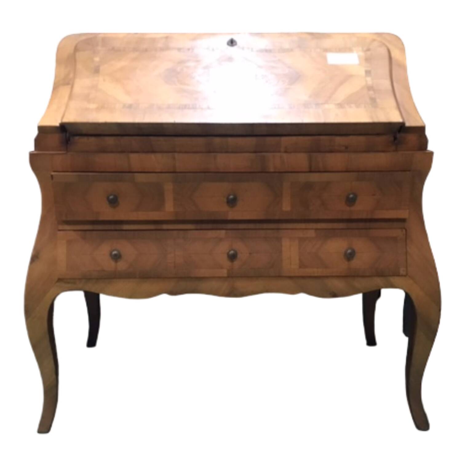 Walnut donkey back secretary