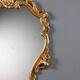 Carved and gilded wooden mirror in Barocchetto style