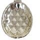 Silver plated pineapple bowls set of 3 mid century modern seventies  as new 40cm