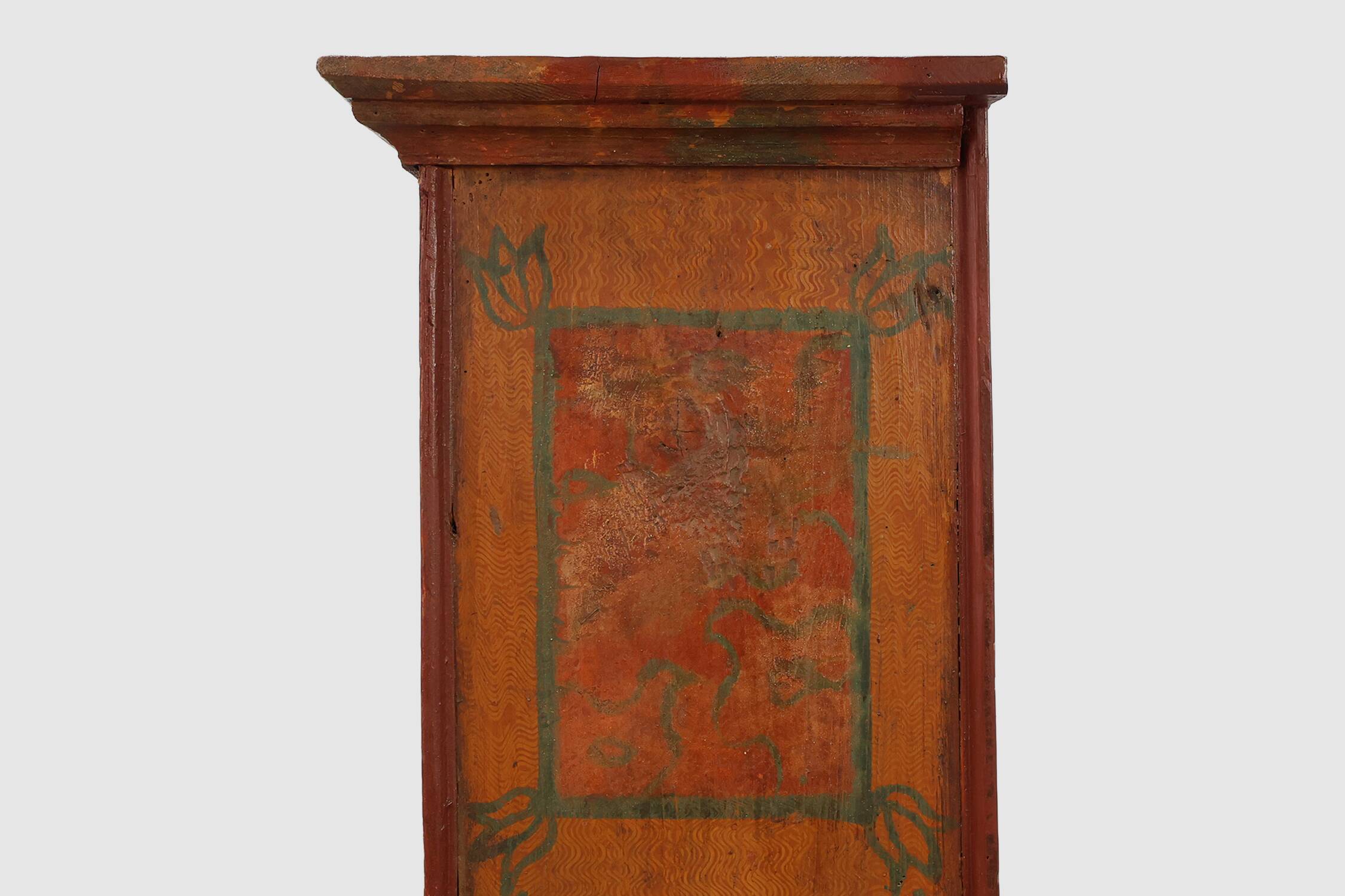 Small Antique Oak Cabinet, France, 18th Century