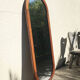 Miroir ovale en bois 148cm