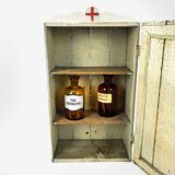 Old medicine cabinet with mirror