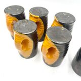 Mado Jolain 6 mugs in good condition