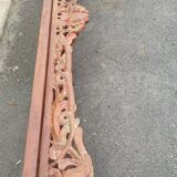 Solid teak console