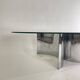 Silvered Crystal Coffee Table Jorn Mod. 3102 by G. Raimondi, Italy