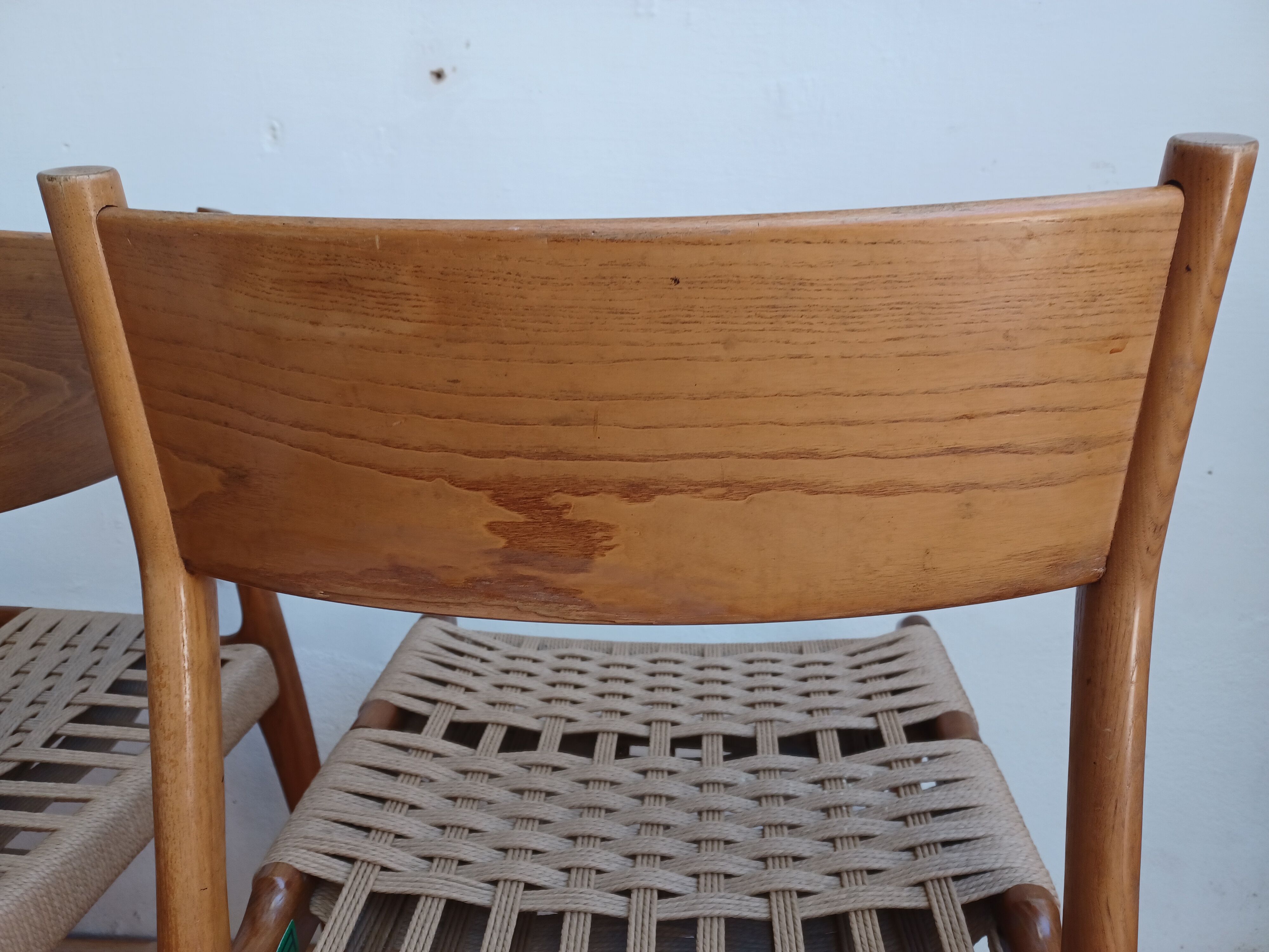 Pair of chairs, Consorzio Sedie Friuli, 1960