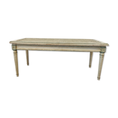 Banc de piano Louis XVI canné