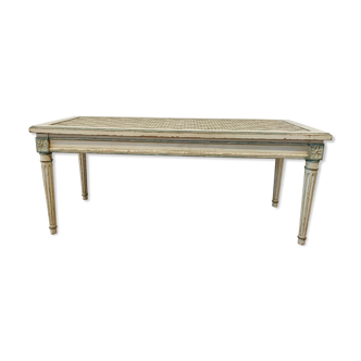 Piano bench louis xvi canné