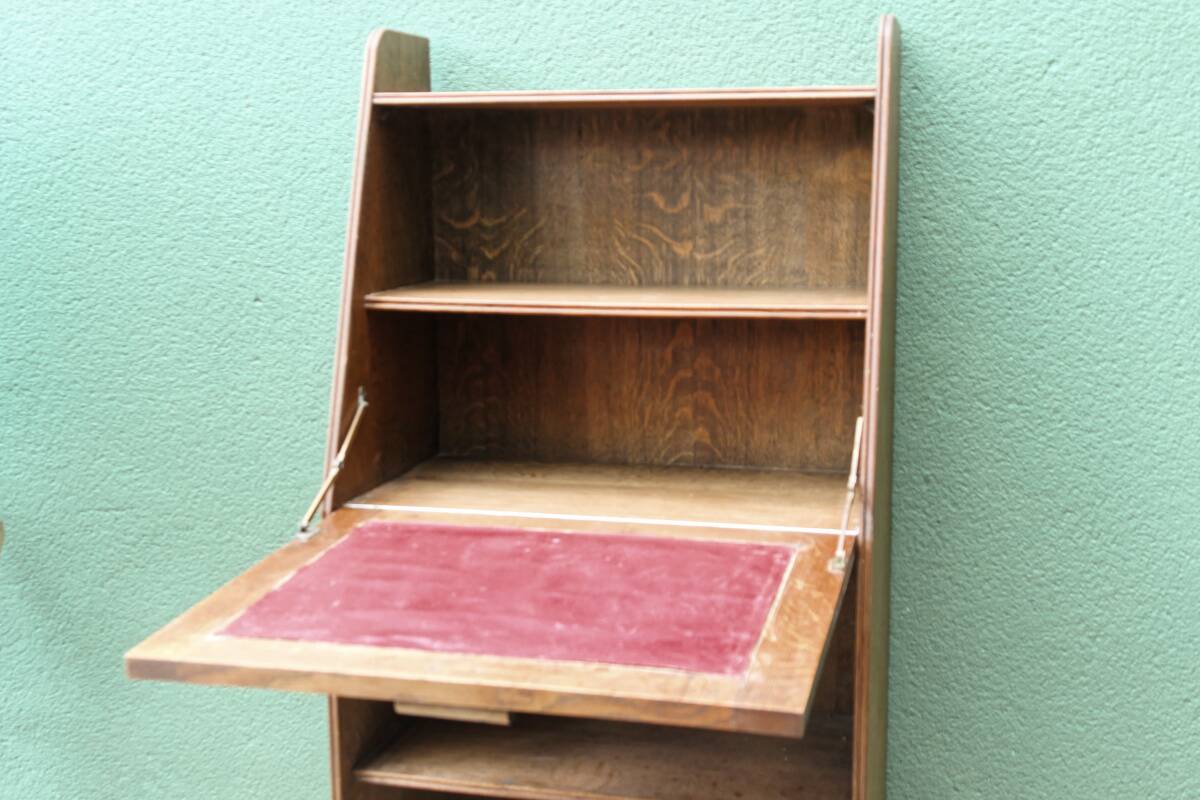 Oak secretary desk from the 1950s, reconstruction period