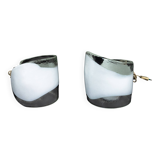 La Murrina, pair of Murano glass table lamps. Italy 1970s