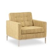 Florence Knoll, pour Knoll. Canapé et paire de fauteuils. Années 1960-70.