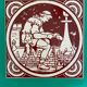 Set of 5 John Moyr Smith 15×15cm tiles – collector's items