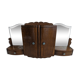 Art Deco bathroom shelf