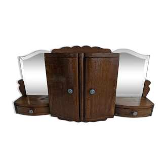 Étagère de salle de bain art déco
