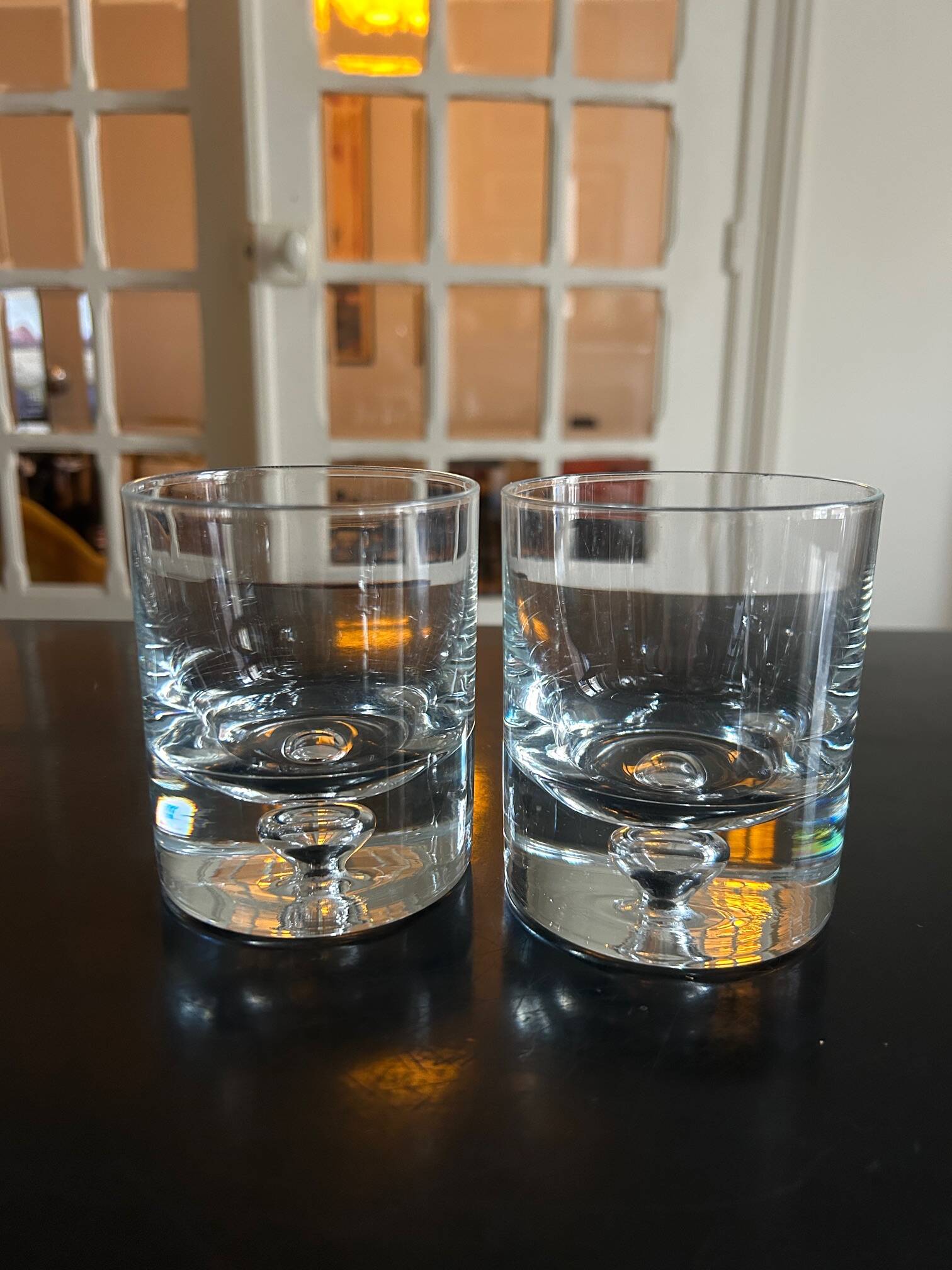 8 Scandinavian crystal glasses by Tapio Wirkkala