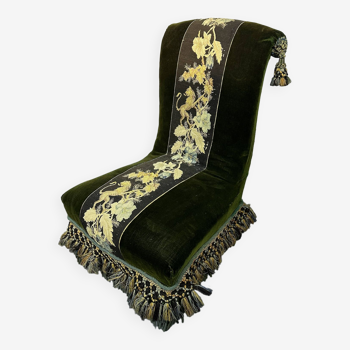 19th century tapestry armchair