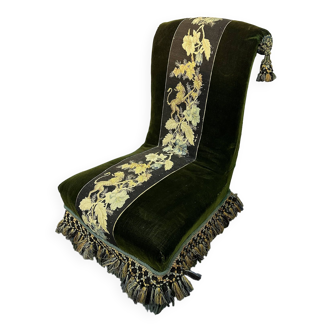 19th century tapestry armchair