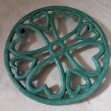 Old cast iron trivet