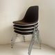Set of 4 DSS chairs by Herman Miller