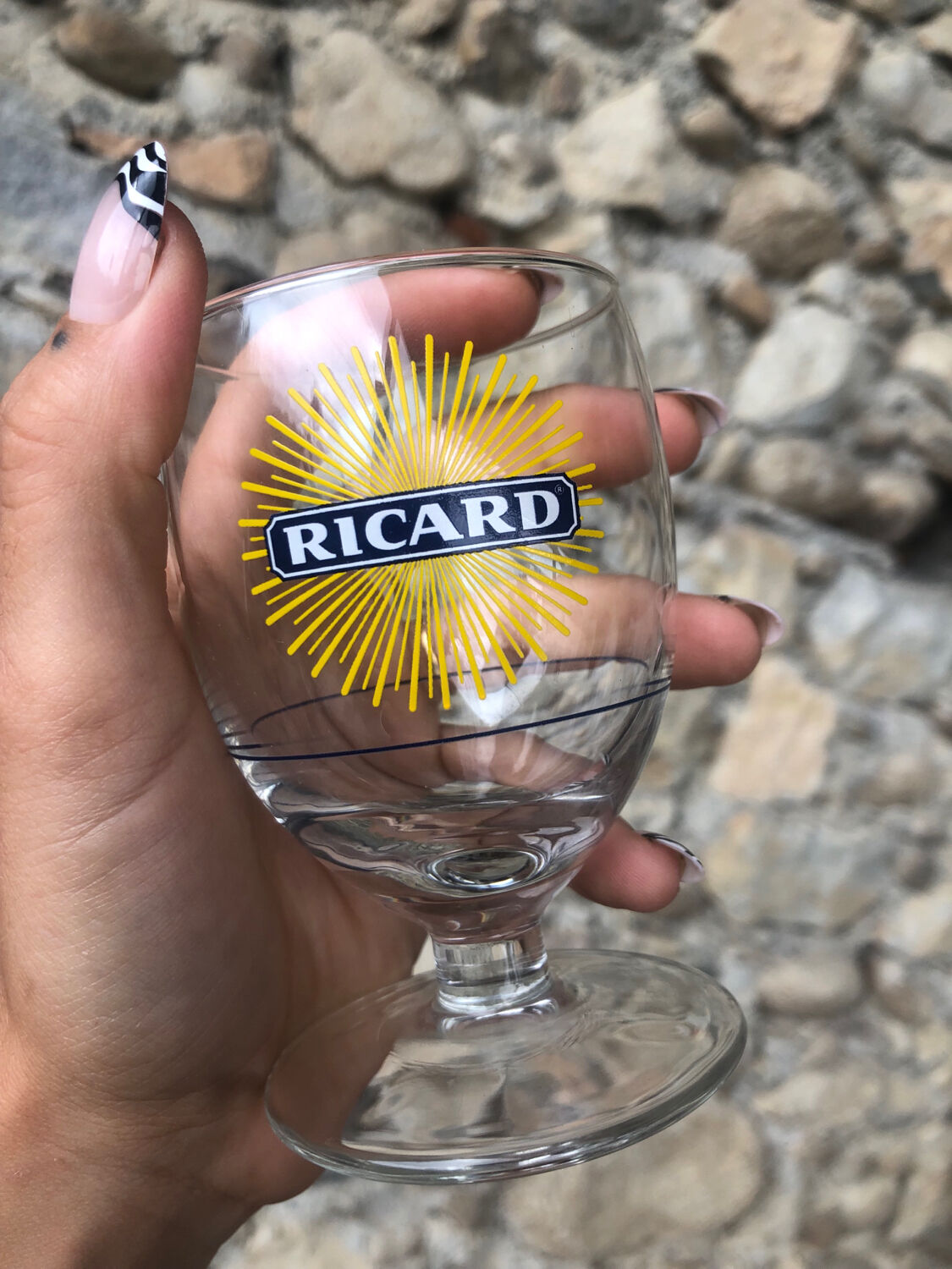 Verres • Ricard, vintage (trait dose)