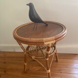 Rattan coffee table