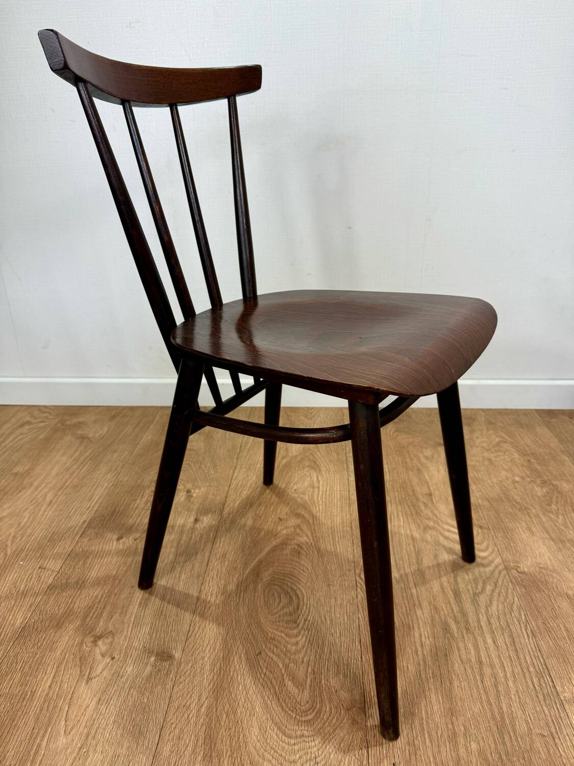 Czechoslovakian style bistro chairs from the 60s