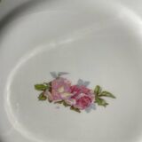 Set of 34 porcelain plates, flower pattern
