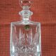 Carafe à wisky en cristal d'arques