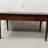 19th century cherry wood style farmhouse table