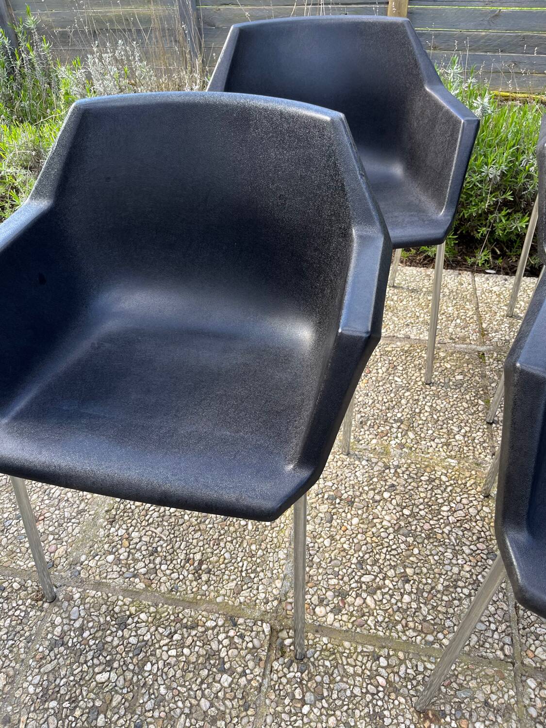 Set of 4 "Golf" armchairs