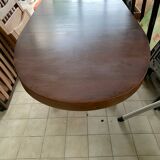 Table ovale Baumann avec rallonges