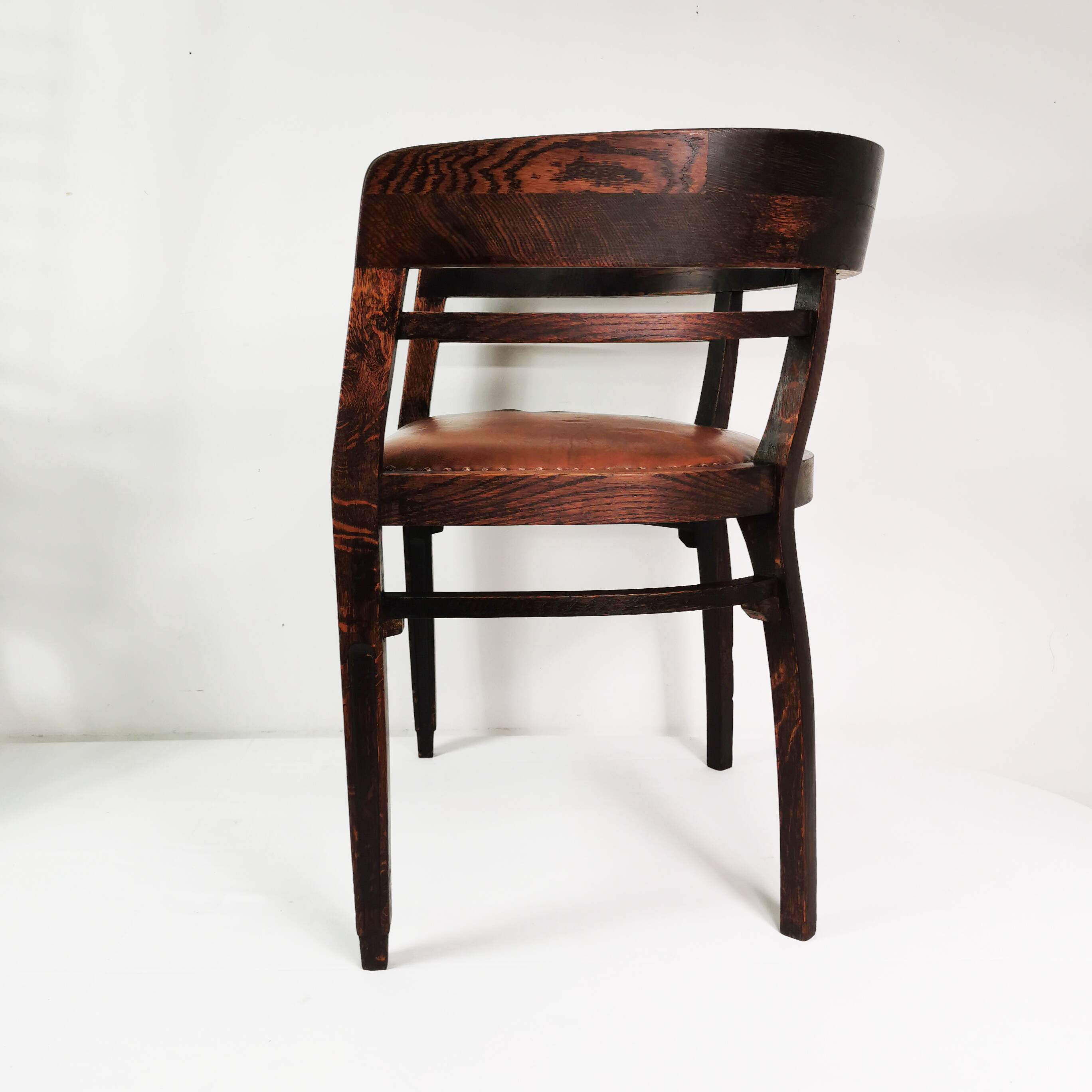 Art Nouveau office chair, Germany, 1920s.