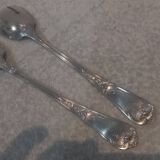 2-piece silver-plated salad set, Ercuis LXV 29, 25.7cm