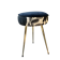 Tabouret tripode style Pelfran