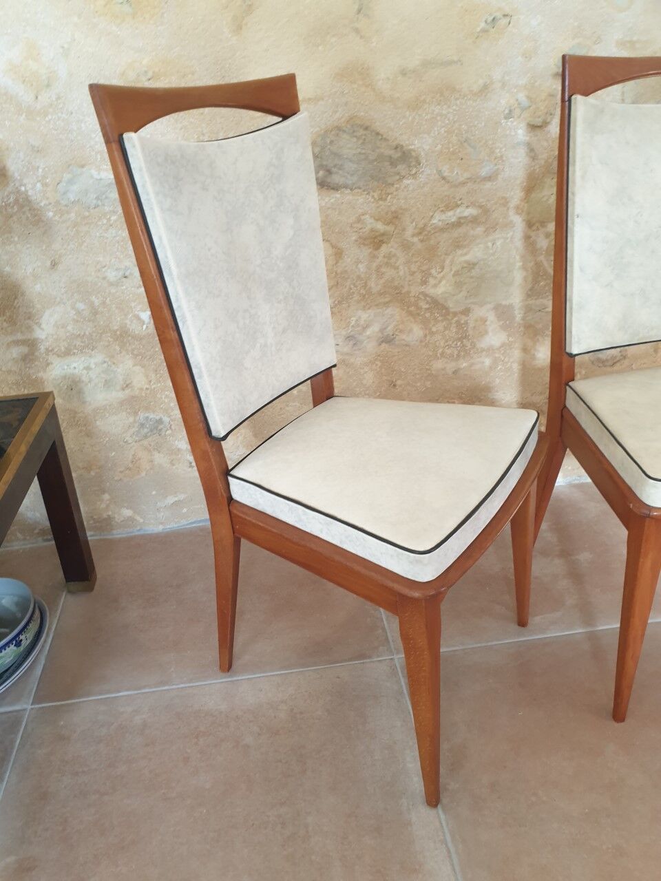 Set of 5 chairs 60s