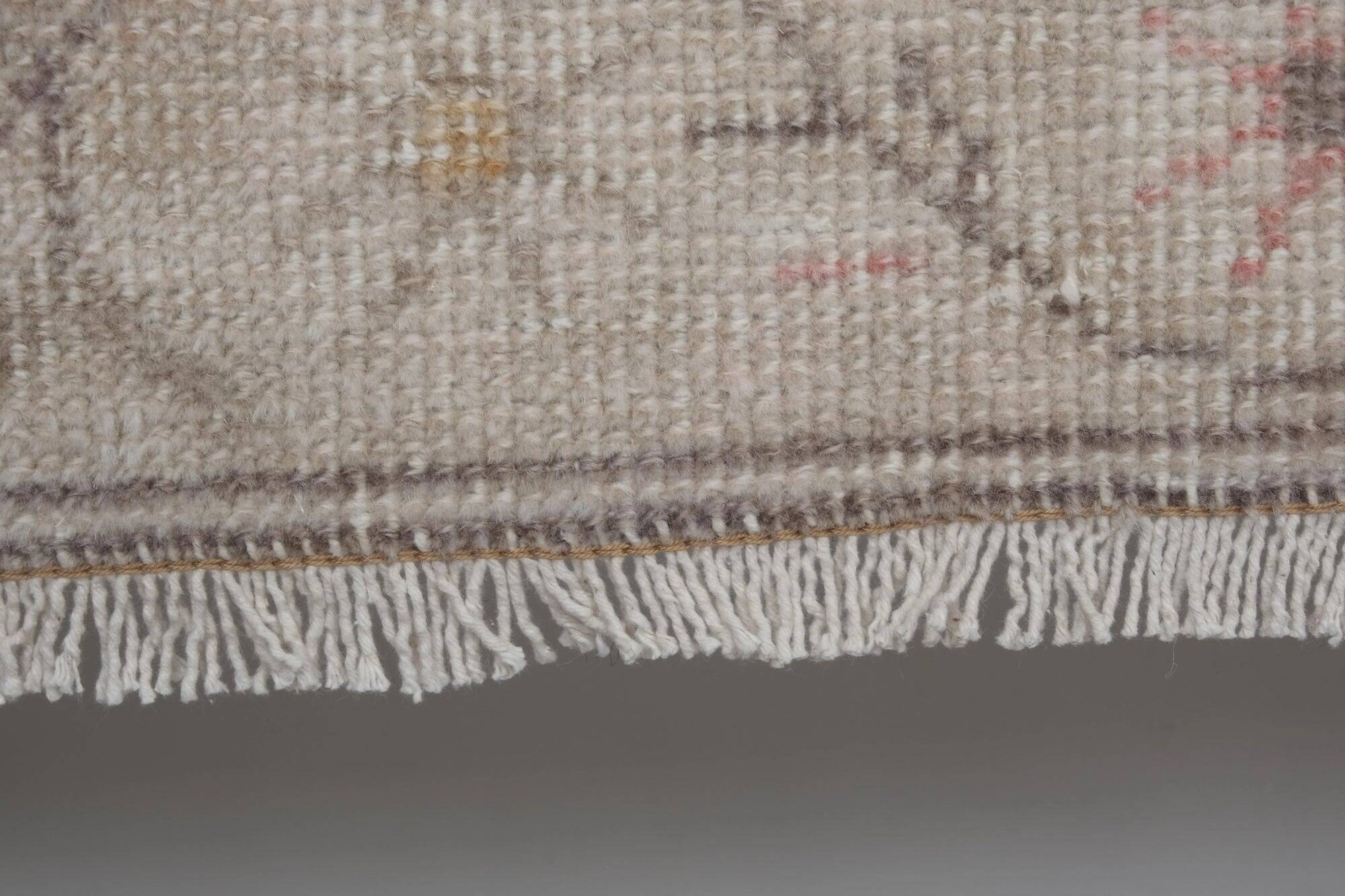 Vintage Turkish Oushak rug 138x246 cm