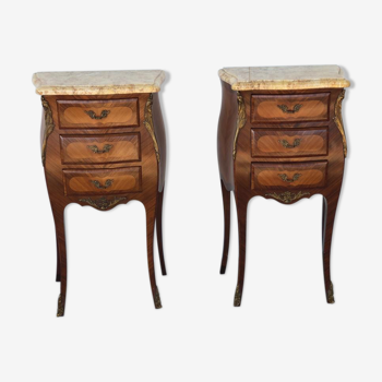 Pair of Louis XV bedside tables