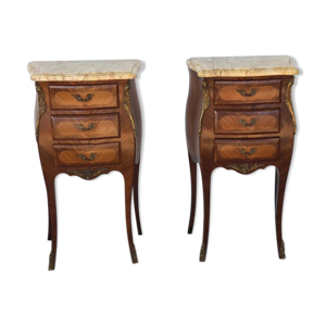 Paire de tables de chevet