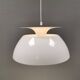Lampe à suspension Holmegaard, modèle Jutlandia, par Jørgen Høj au Danemark 1974