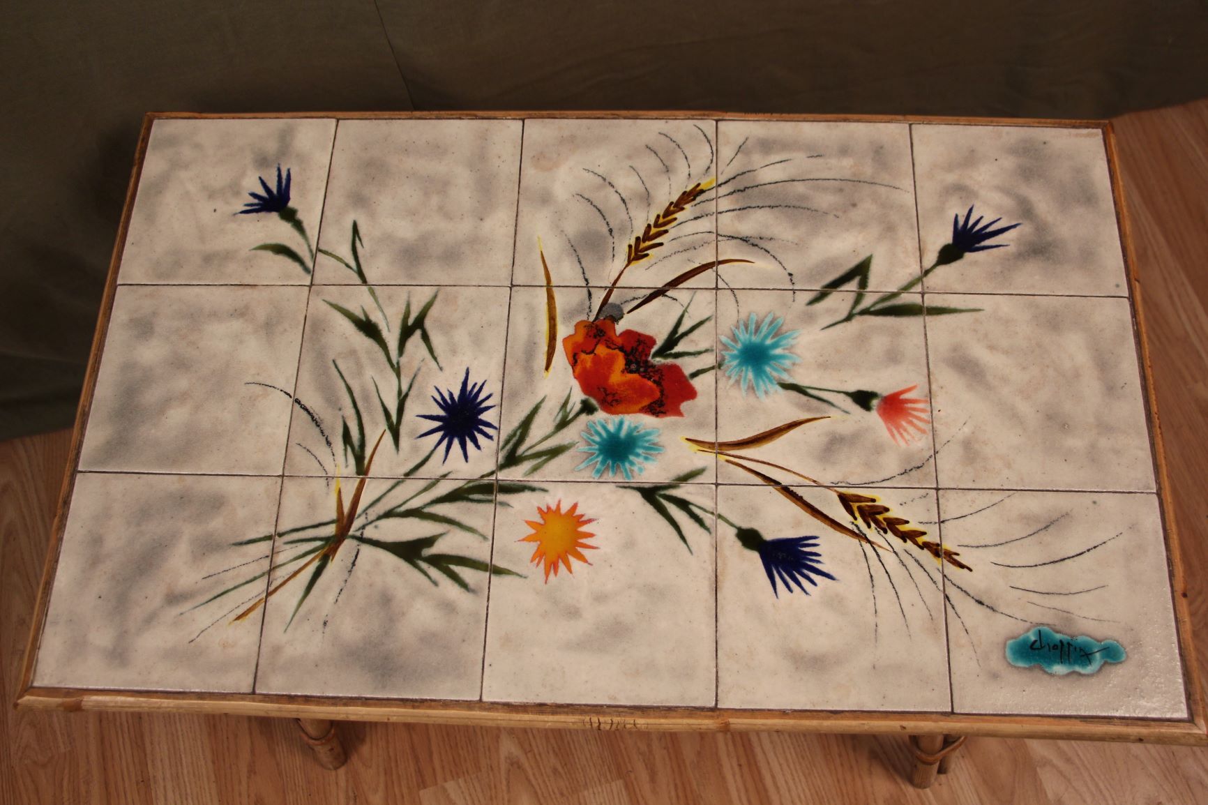 Chassin rattan coffee table