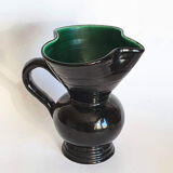 Ceramic pitcher vase signed HR 60/70