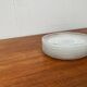 Set of 5 vintage Finnish glass plates from the Kastehelmi series by Oiva Toikka for Iittala.