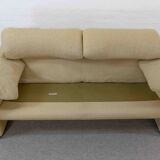 Set (2) Cassina Maralunga Sofas in beige Bouchlé-Fabrics by Vico Magistrett