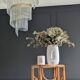 Plant stand, vintage side table, 1970s bamboo.