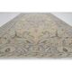 1970s Vintage Turkish Oushak Handmade Wool Cotton Beige Area Rug 171x282
