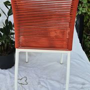 2 chaises enfant scoubidou - années 50