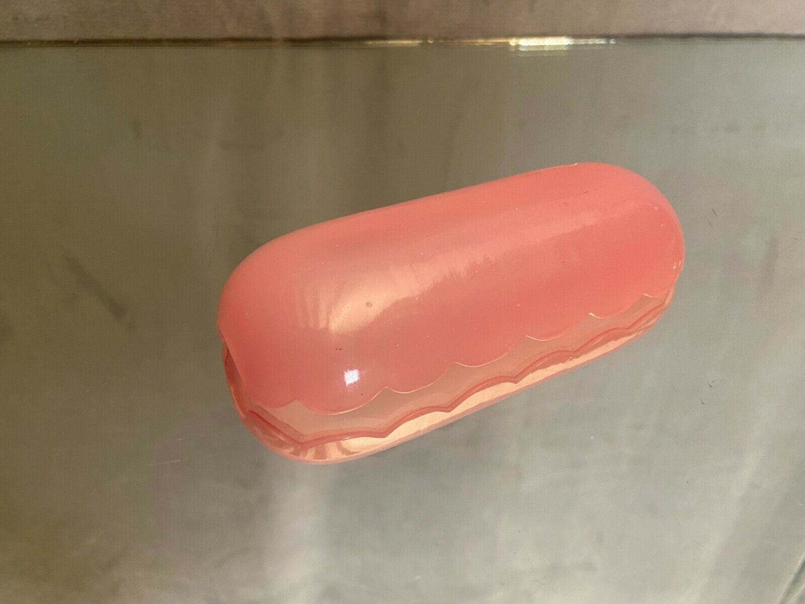 Pink opaline ashtray early twentieth century